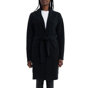 Como Vintage Black Cardigan Sweater